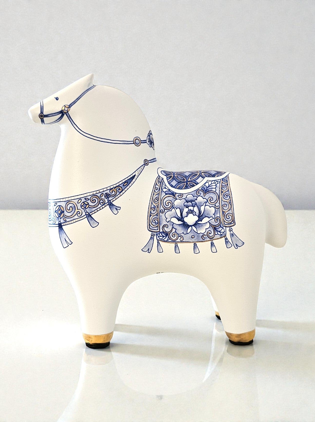 Royal Steed Porcelain Figurine